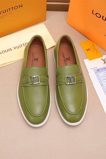Мужские кожаные лоферы Louis Vuitton Estate   