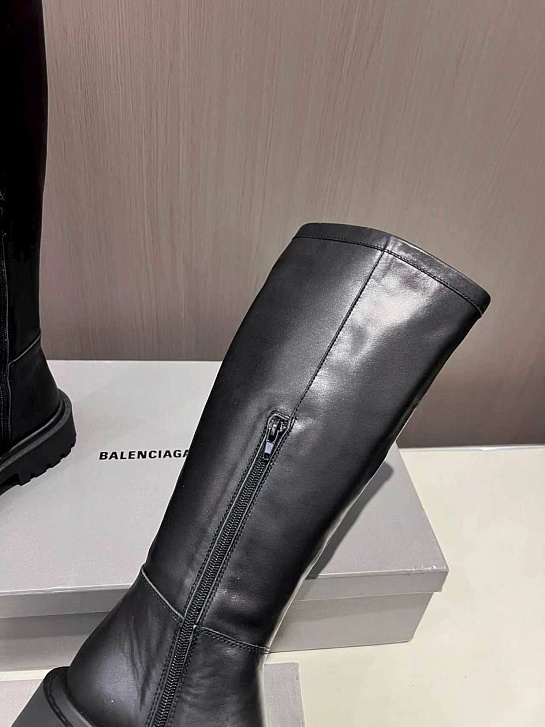 Женские кожаные сапоги Balenciaga premium