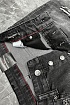 Чёрные джинсовые шорты Dsquared2 Squid Game