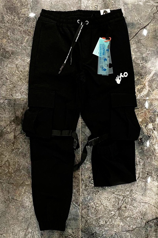 Мужские чёрные джоггеры Off-White