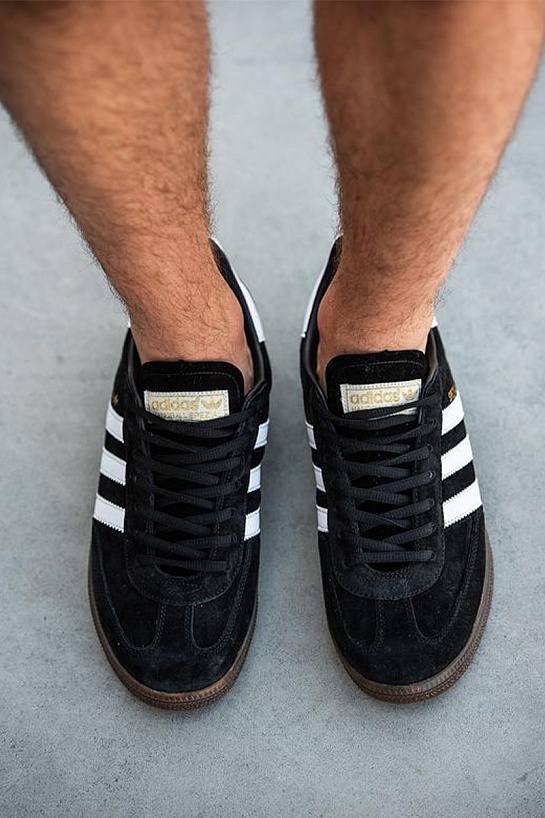 Кроссовки Adidas Handball Spezial - Black / Gum / White