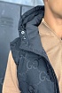 Мужской чёрный жилет Gucci GG Monogram