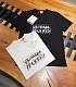 Белая футболка Alexander McQueen reversed logo