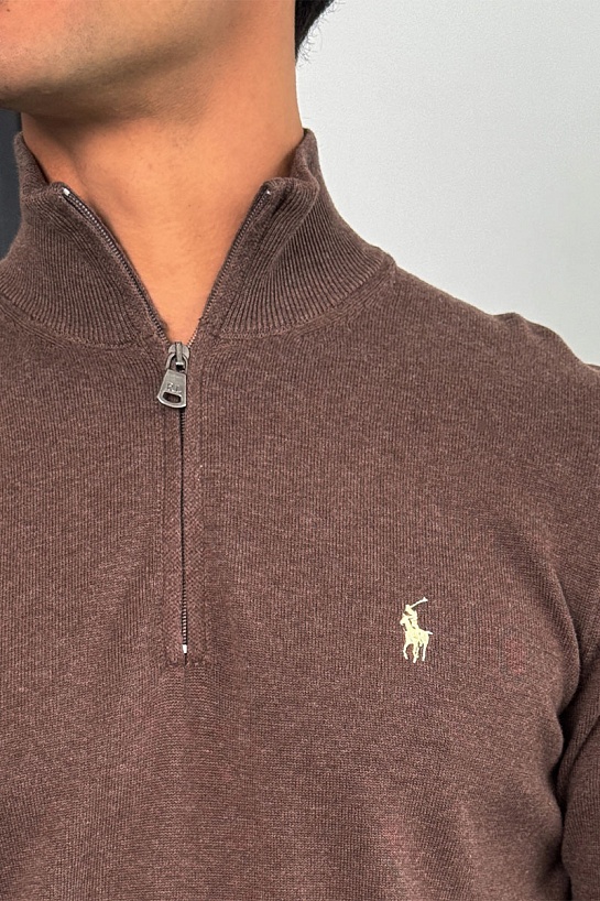 Мужская кофта Роlо Ralрh Lаurеn pony-embroidered - Brown