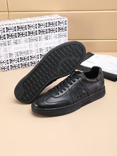 Кожаные кроссовки Premiata Bonnie - Black   