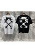 Белая оверсайз футболка Off-White Bubble Arrows