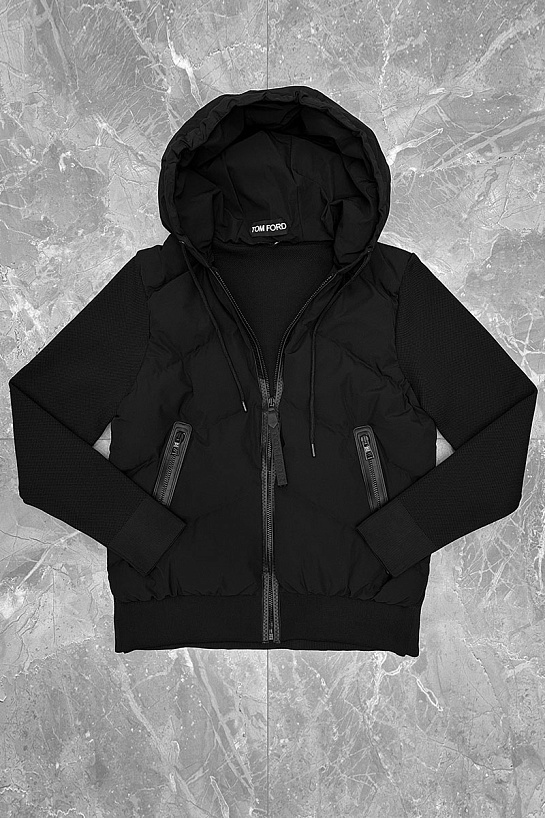 Чёрная куртка Tom Ford Merino Blouson