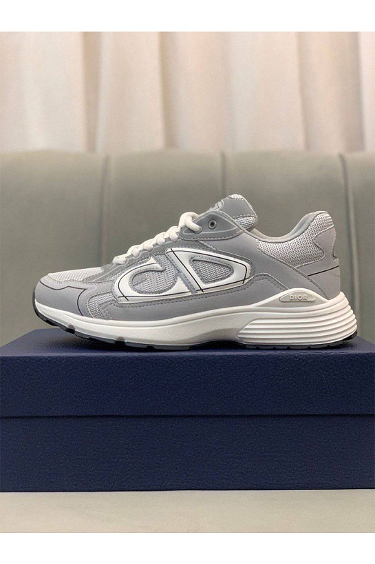 Мужские серые кроссовки Dior B30