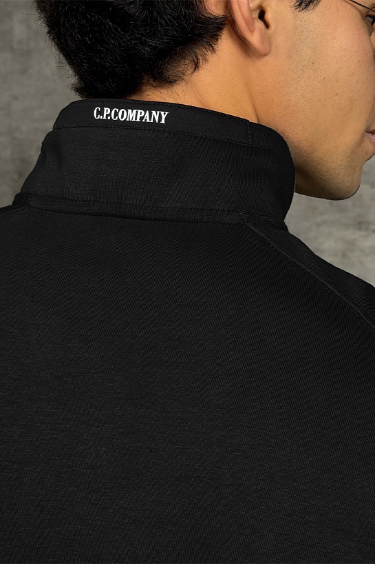 Чёрная кофта C.P. Company lens-detail
