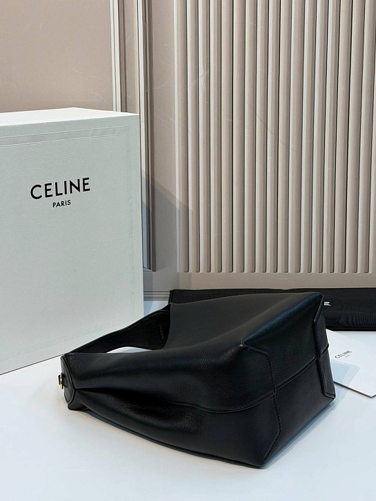Кожаная сумка Celine Small Hobo premium 18x31x6 см