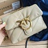 Женская кожаная сумка Love 21x15 - Beige
