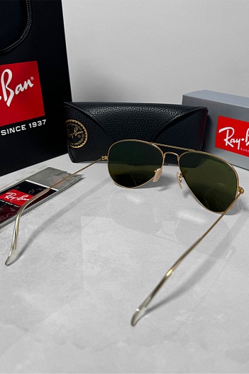 Солнцезащитные очки Ray-Ban Aviator Large Metal - Blue   