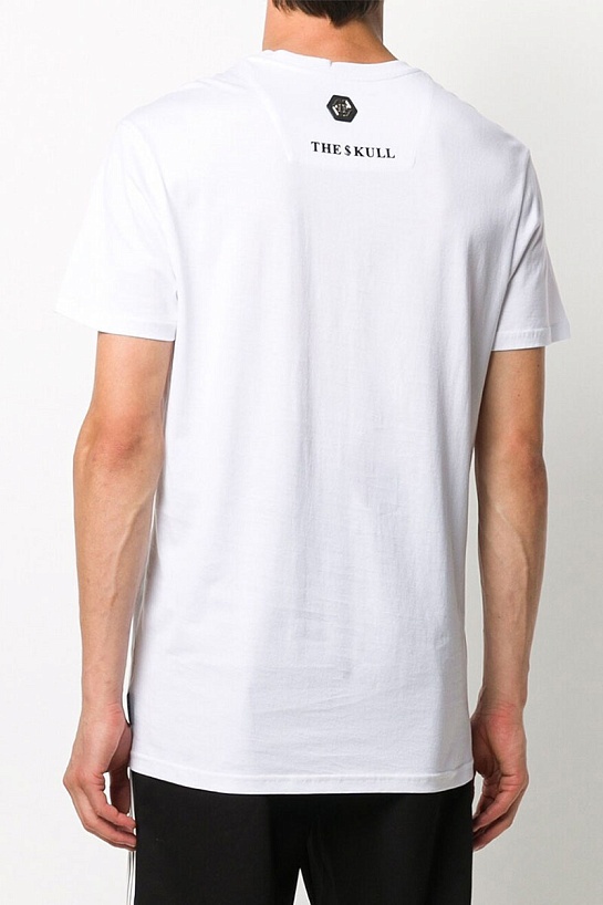 Футболка белого цвета Philipp Plein The Skull
