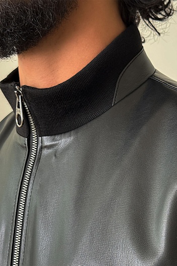 Мужская кожаная куртка Loro Piana   