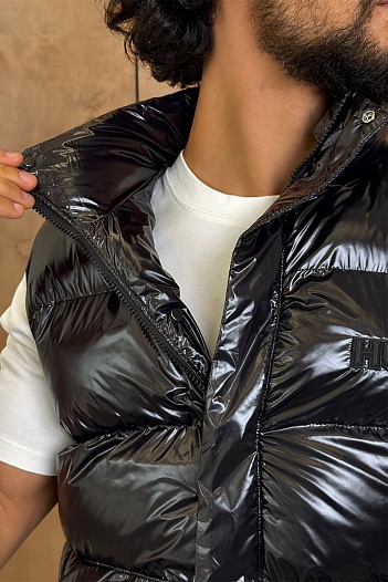 Мужской чёрный жилет Hugo Boss   