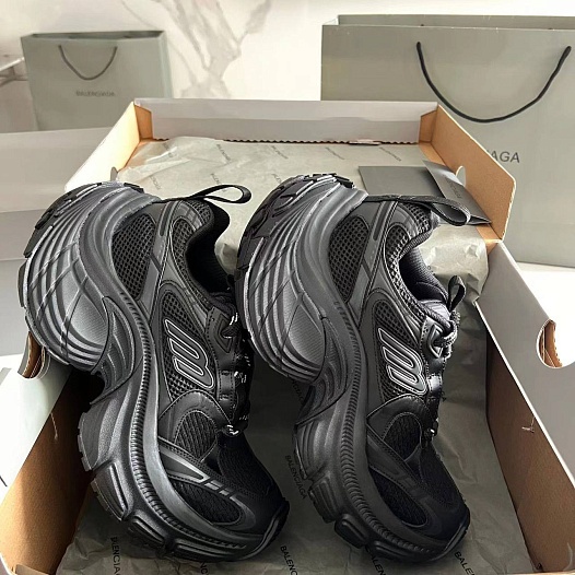 Женские комбинированные кроссовки Balenciaga Women's 10XL - Black   