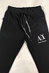 Мужские чёрные штаны Armani Exchange