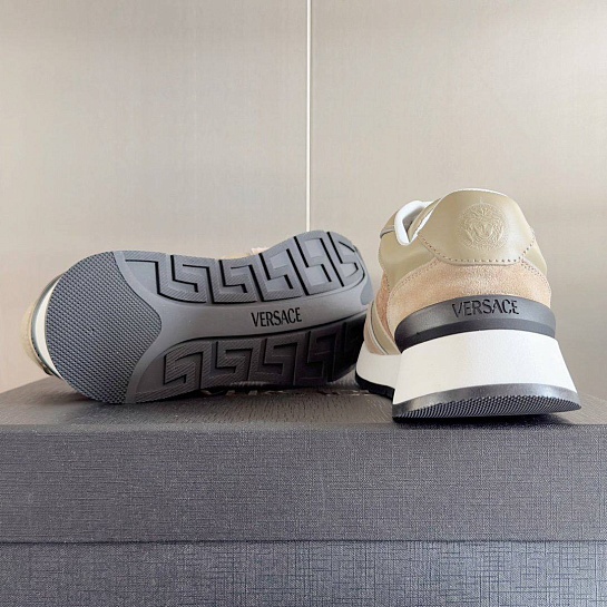 Женские кроссовки Versace Premium - Beige