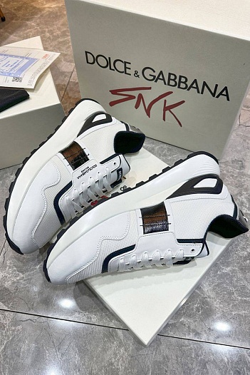 Мужские комбинированные кроссовки Dolce & Gabbana   