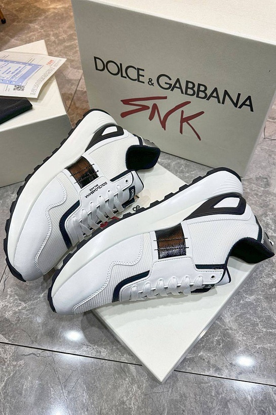Мужские комбинированные кроссовки Dolce & Gabbana