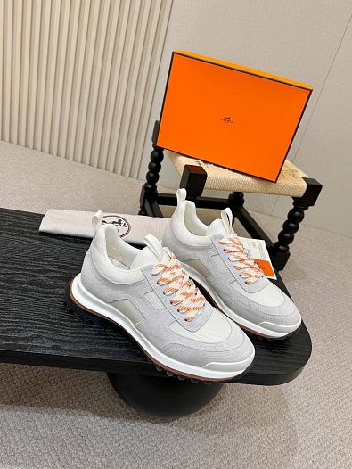 Мужские кроссовки Hermes Jimmy - White   