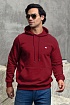 Мужское худи Tommy Hilfiger бордового цвета