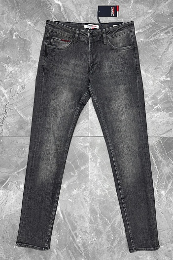 Мужские тёмно-серые джинсы Tommy Hilfiger Austin Slim Tapered   