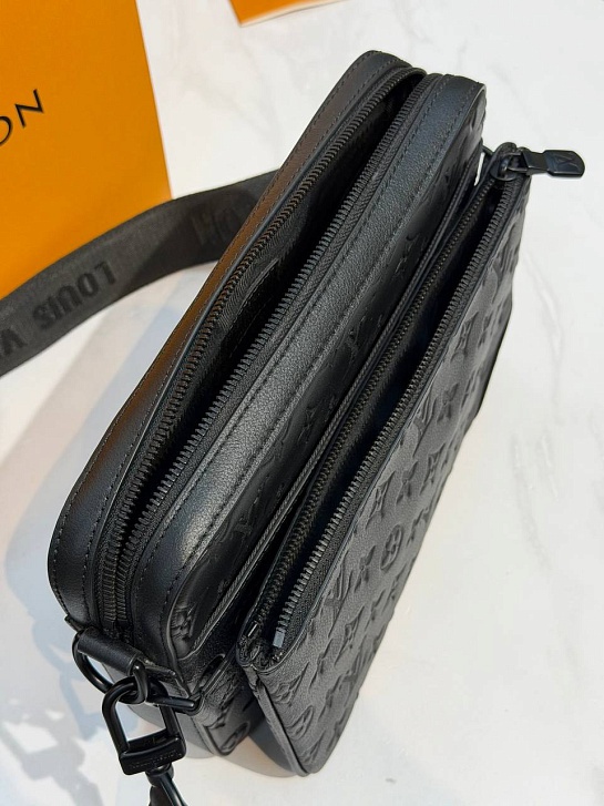 Кожаная сумка Louis Vuitton Trio premium 25x18.5x7 см