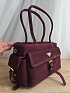 Замшевая сумка Prada 30x16 см