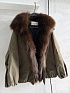 Женский бомбер с натуральным мехом Max Mara premium