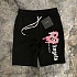 Мужские шорты Palm Angels Heart Sprayed Palm Beach - Black