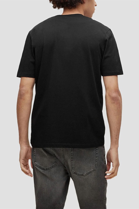 Футболка чёрного цвета Hugo Boss Dyton