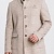 Кашемировое пальто Loro Piana logo-embroidered - Beige