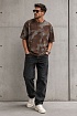 Оверсайз футболка Off-White Arrows Camo
