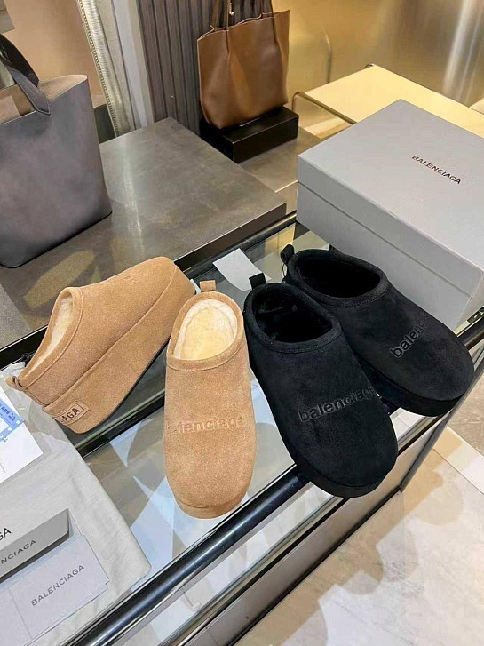 Женские ботинки сабо Balenciaga Alaska 55 premium - Black
