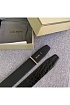 Кожаный чёрный ремень Tom Ford