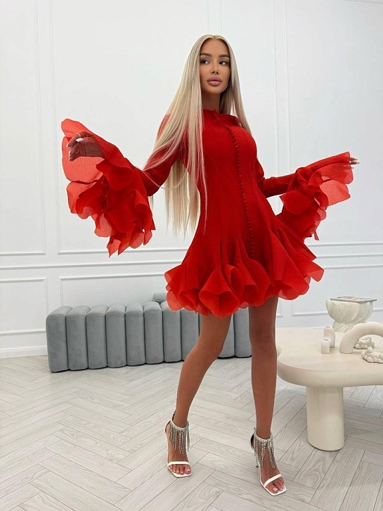 Женское платье Zimmermann Premium - Red