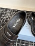 Женские кожаные лоферы Prada premium