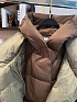 Женский пуховик с капюшоном Max Mara premium - Green