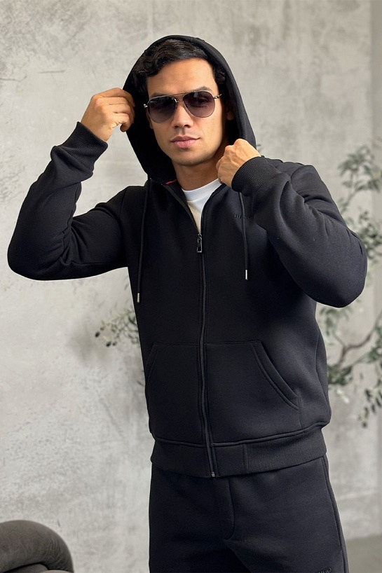 Утеплённая кофта на флисе Hugo Boss