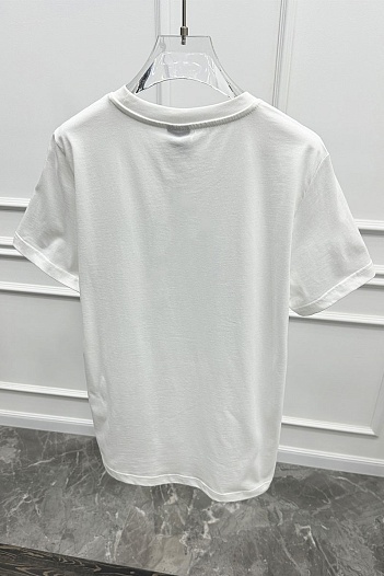 Футболка белого цвета Paul & Shark logo-patch   