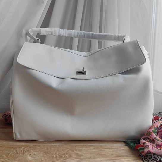 Женская кожаная сумка Balenciaga Rodeo Large 40x30 см (2 расцветки)