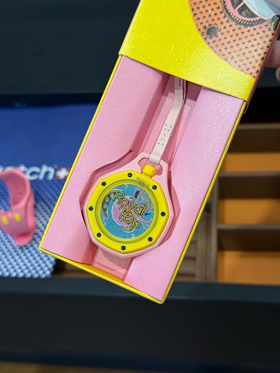 Часы Audemars Piguet × Swatch Royal Pop premium 