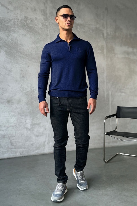 Мужская кофта Billionaire zip-up - Navy