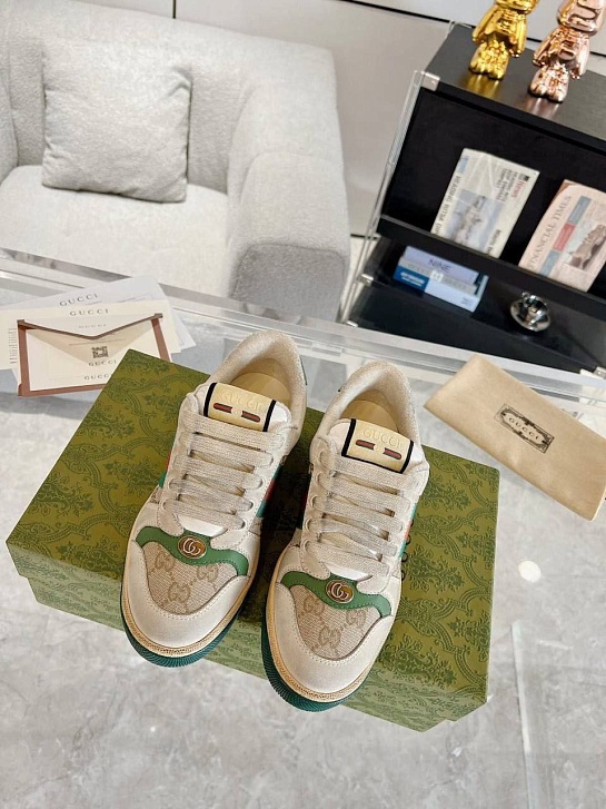 Женские кроссовки Gucci GG Screener premium