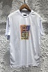 Белая оверсайз футболка Givenchy 4G Sun Print