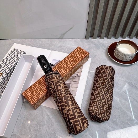 Складной зонт Fendi FF Monogram premium   