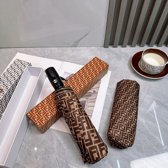 Складной зонт Fendi FF Monogram premium
