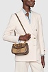 Текстильная сумка Gucci GG Jumbo Bamboo 1947 25x16 см