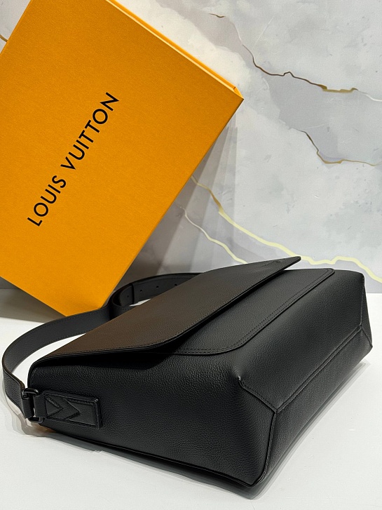 Кожаная сумка Louis Vuitton Speed Messenger premium 33x25x12 см